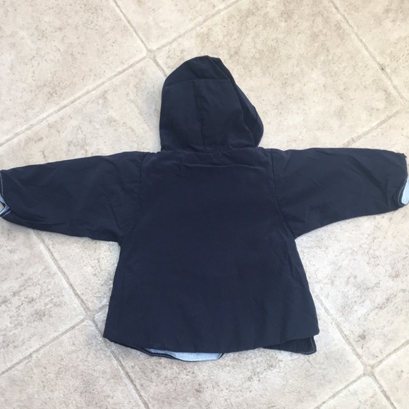 SUCRE D'ORGE  French lined navy jacket 3 mo - Picture 4 of 7